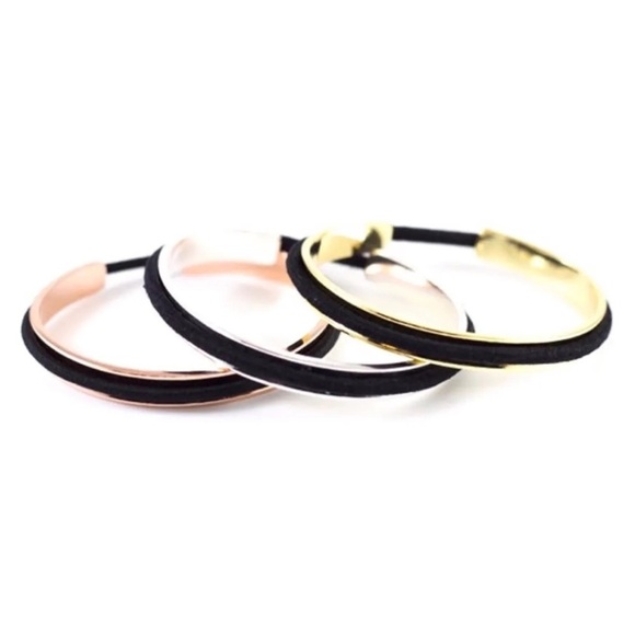 Hair Tie Bracelet in Rose Gold - Picture 2 of 3